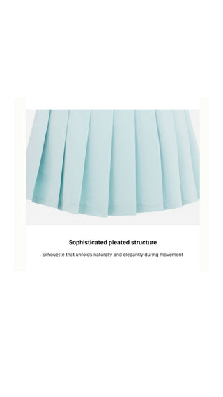 Fair Liar Performance Pleated Skirt (Mint)