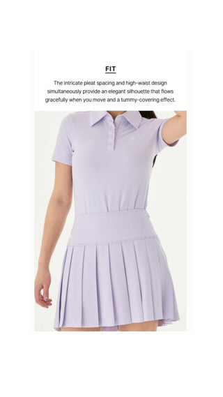 Fair Liar Performance Pleated Skirt (Lavender)
