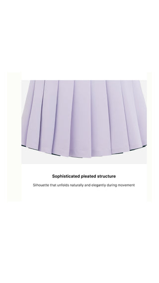 Fair Liar Performance Pleated Skirt (Lavender)