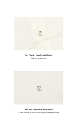 Round-neck Windproof Tshirt (Ivory)