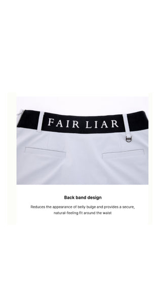 Back Band Hline Skirt (Grey)