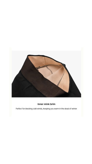 See-Through Brushed Warm Stocking (Brown)