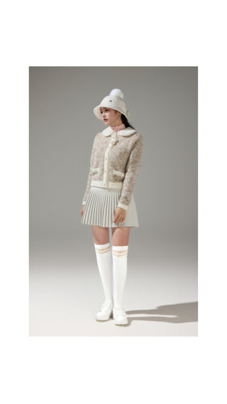 Cable Knee-socks (Ivory)
