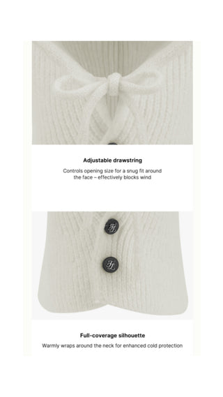 Knit Baraclava (Ivory)