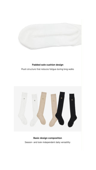Wappen Knee-socks (White)