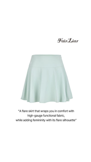 Lucé Flare Skirt (Mint)