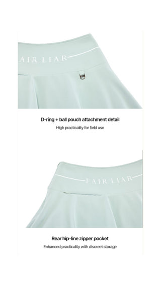 Lucé Flare Skirt (Mint)