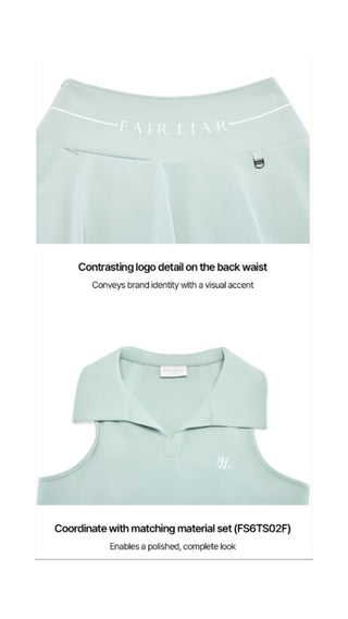 Lucé Flare Skirt (Mint)