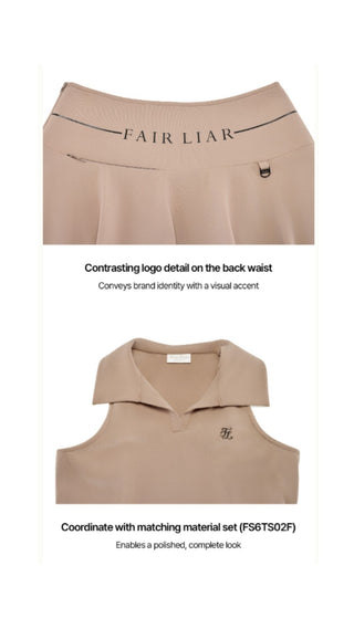 Lucé Flare Skirt (Cocoa)