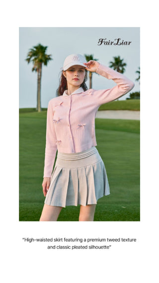 Twinkle Pleated Skirt (Coral)