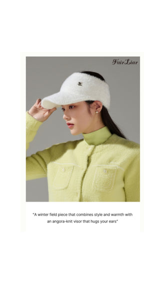 Wappen Knitted Visor (Ivory)