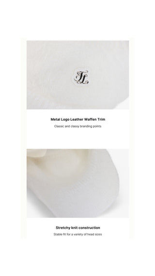 Wappen Knitted Visor (Ivory)