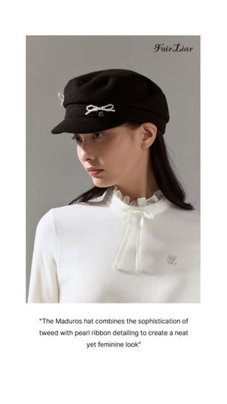 Pearl Ribbon Modoros (Black)