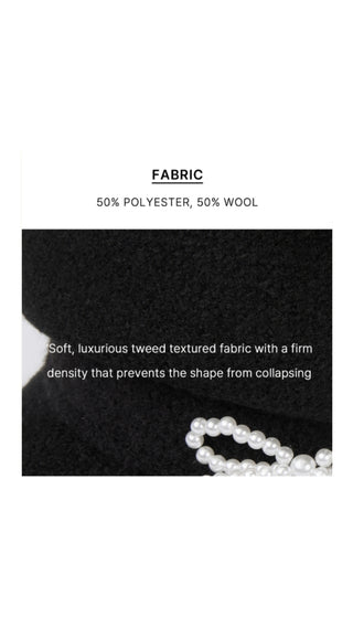 Pearl Ribbon Modoros (Black)