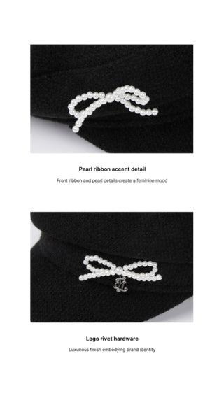 Pearl Ribbon Modoros (Black)