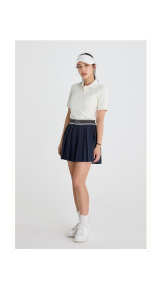 Puff Sleeve Collar T Shirt (Cream)