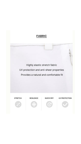 Back Band Hline Skirt (White)