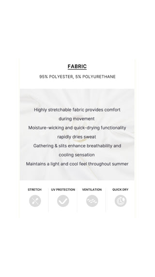 Front Shirring Sleeveless T Shirt (White)