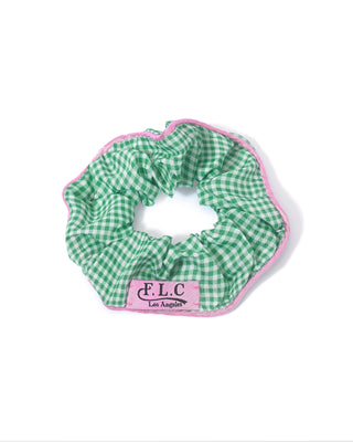 [FLC] CHECK SCRUNCHY (Green)