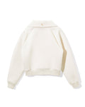 [Fair Liar Club] FLC HALF ZIP SIGNATURE PULLOVER - Cream