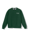[Fair Liar Club] UNISEX FLC ESSENTIAL CREWNECK SWEATSHIRTS - Dark Green