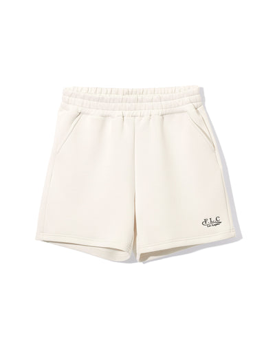 [Fair Liar Club] FLC ESSENTIAL  GYM SHORTS - Cream