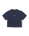 [Fair Liar Club] F.L. CLUB CROPPED T-SHIRT- Navy