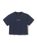 [Fair Liar Club] F.L. CLUB CROPPED T-SHIRT- Navy