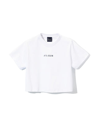 [Fair Liar Club] F.L. CLUB CROPPED T-SHIRT- White