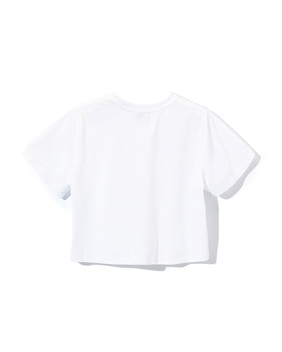 [Fair Liar Club] F.L. CLUB CROPPED T-SHIRT- White