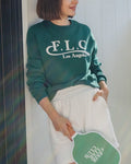 [Fair Liar Club] FLC ESSENTIAL CROPPED SWEATSHIRTS- Dark Green