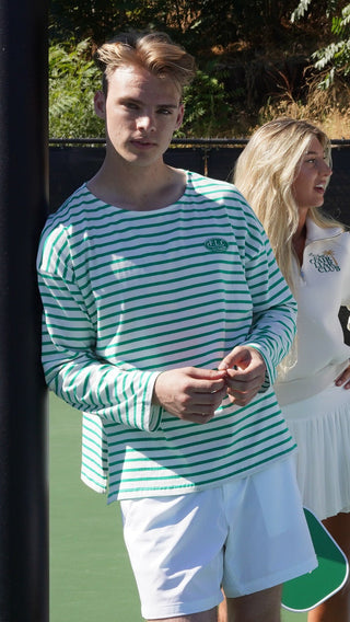 [FLC] WAPPEN STRIPE T-SHIRT (Green)