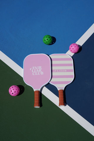 [FLC] CHECK PICKLEBALL PADDLE SET (Pink)