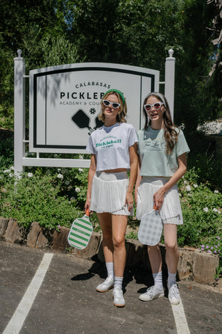 [FLC] FAIRLIAR CLUB CROPPED T-SHIRT (Mint)