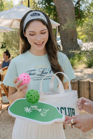 [FLC] FAIRLIAR CLUB CROPPED T-SHIRT (Mint)