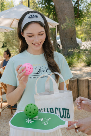 [FLC] FAIRLIAR CLUB CROPPED T-SHIRT (Mint)