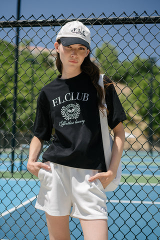 [Fair Liar Club] FLC ESSENTIAL SWEATSHORTS - White