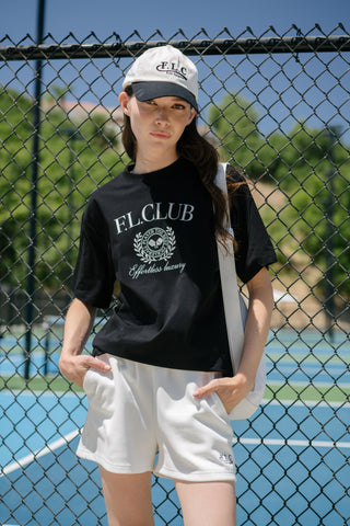 [FLC] FLC ESSENTIAL SWEATSHORTS (White)