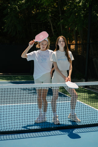 [FLC] CHECK PICKLEBALL PADDLE SET (Pink)