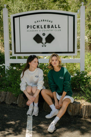 [FLC] FLC ESSENTIAL CREWNECK SWEATSHIRTS (Dark Green)