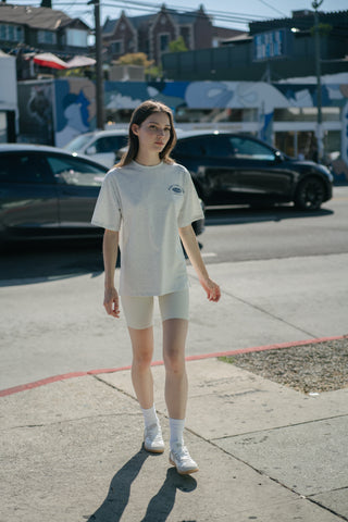[FLC] FLC ESSENTIAL BIKER SHORTS (Ivory)