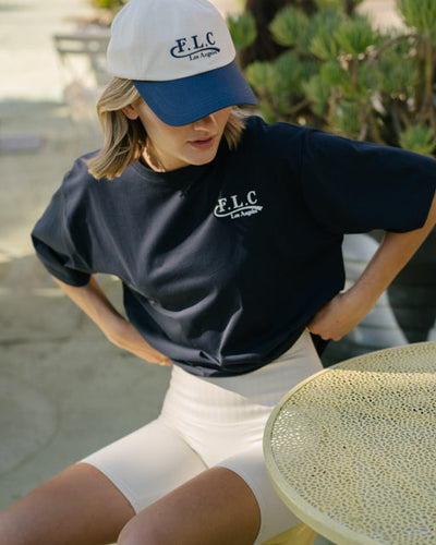 [Fair Liar Club] UNISEX FLC ESSENTIAL T-SHIRT- Navy