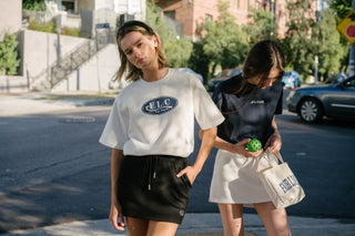 [FLC] CRACK HALF SWEATSHIRTS (White)