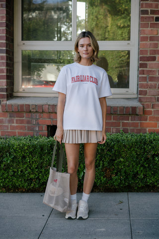 [FLC] F.L.CLUB IVY T-SHIRT (White)