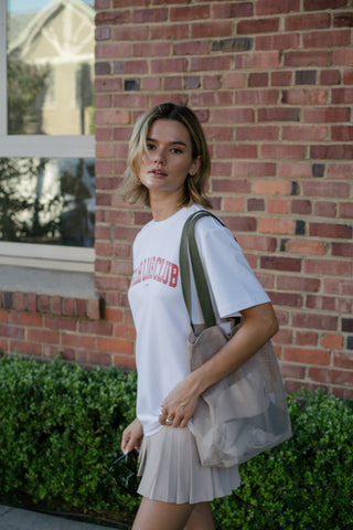 [FLC] F.L.CLUB IVY T-SHIRT (White)