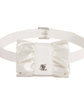 Ribbon Mini Fanny Pack - Cream