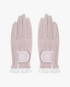 Color Sheepskin Gloves - Pink