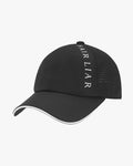 Men's perforated point cap - Black