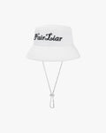 Men's Basic Strap Bucket Hat - White