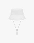 Men's Basic Strap Bucket Hat - White